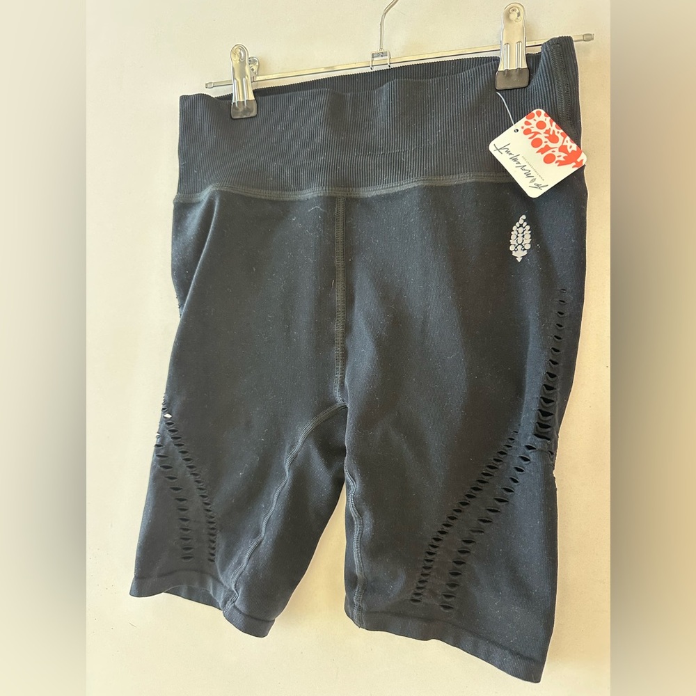 FP Movement Black Bike Shorts Sleek Design